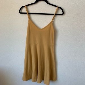 Yellow summer dress
